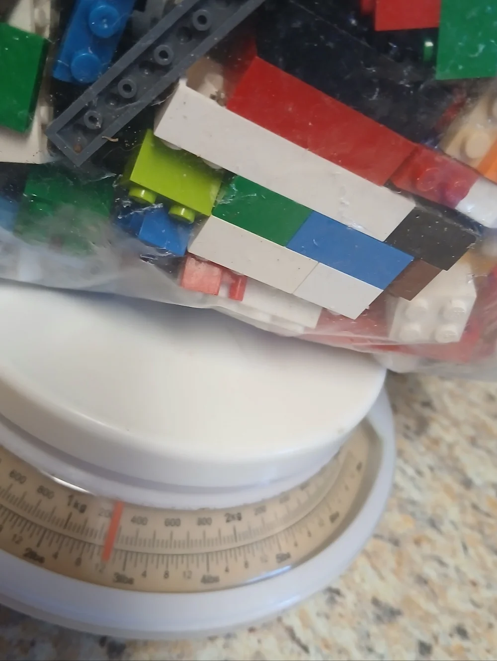 Legos Assorted Mix Over 2.5# & 2 Baseplates - Picture 3 of 16